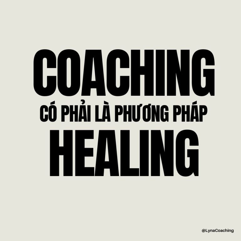 Coaching có phải là một phương pháp chữa lành?