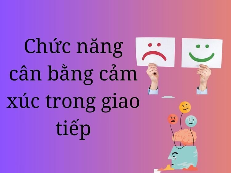 Chức năng cân bằng cảm xúc trong giao tiếp