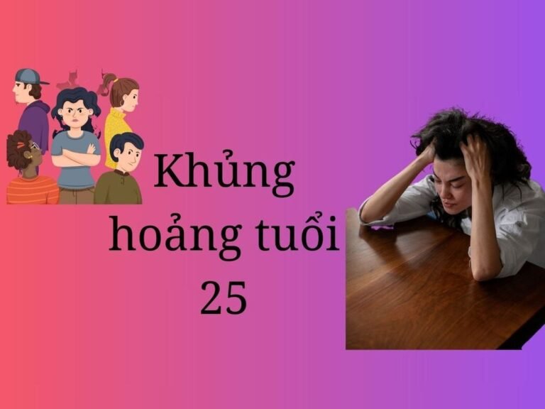 Khủng hoảng tuổi 25: Cách thực hiện và các lời khuyên của bạn